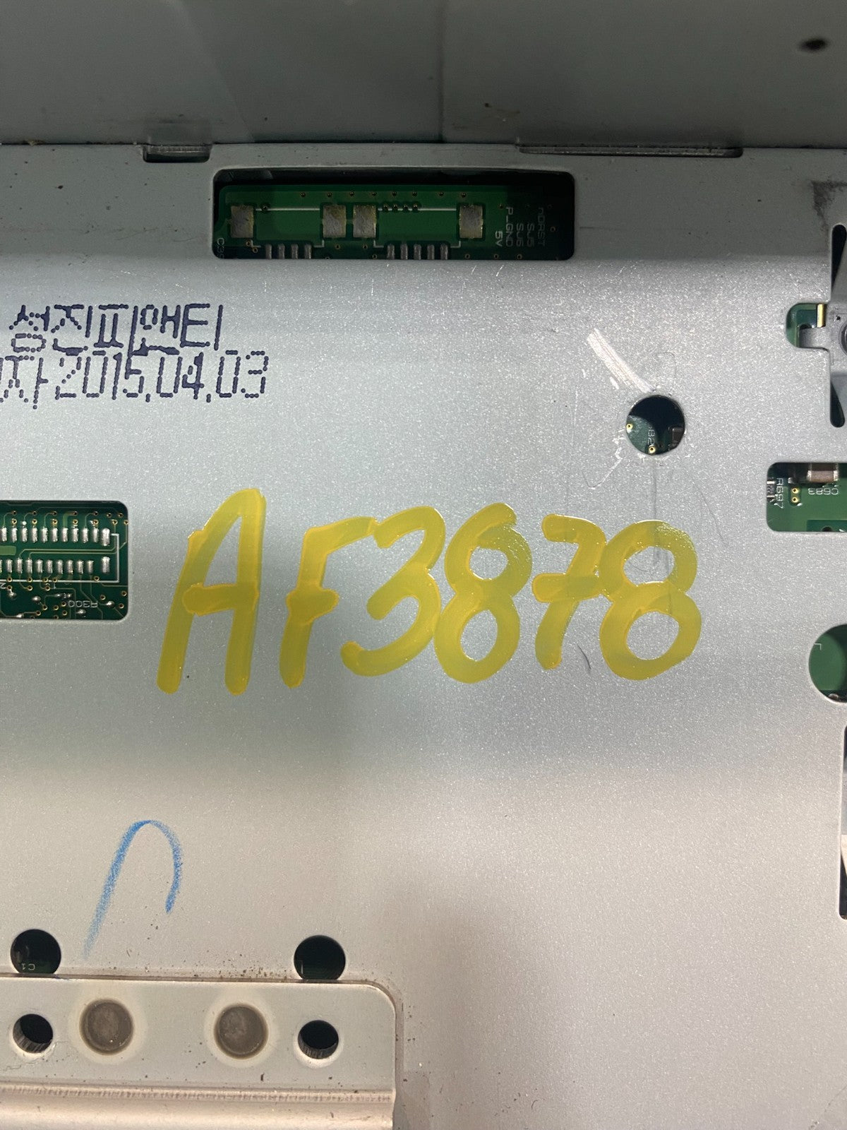 2016 to 2018 Kia Sorento AM/FM CD Radio Screen Display AF3878 DW7