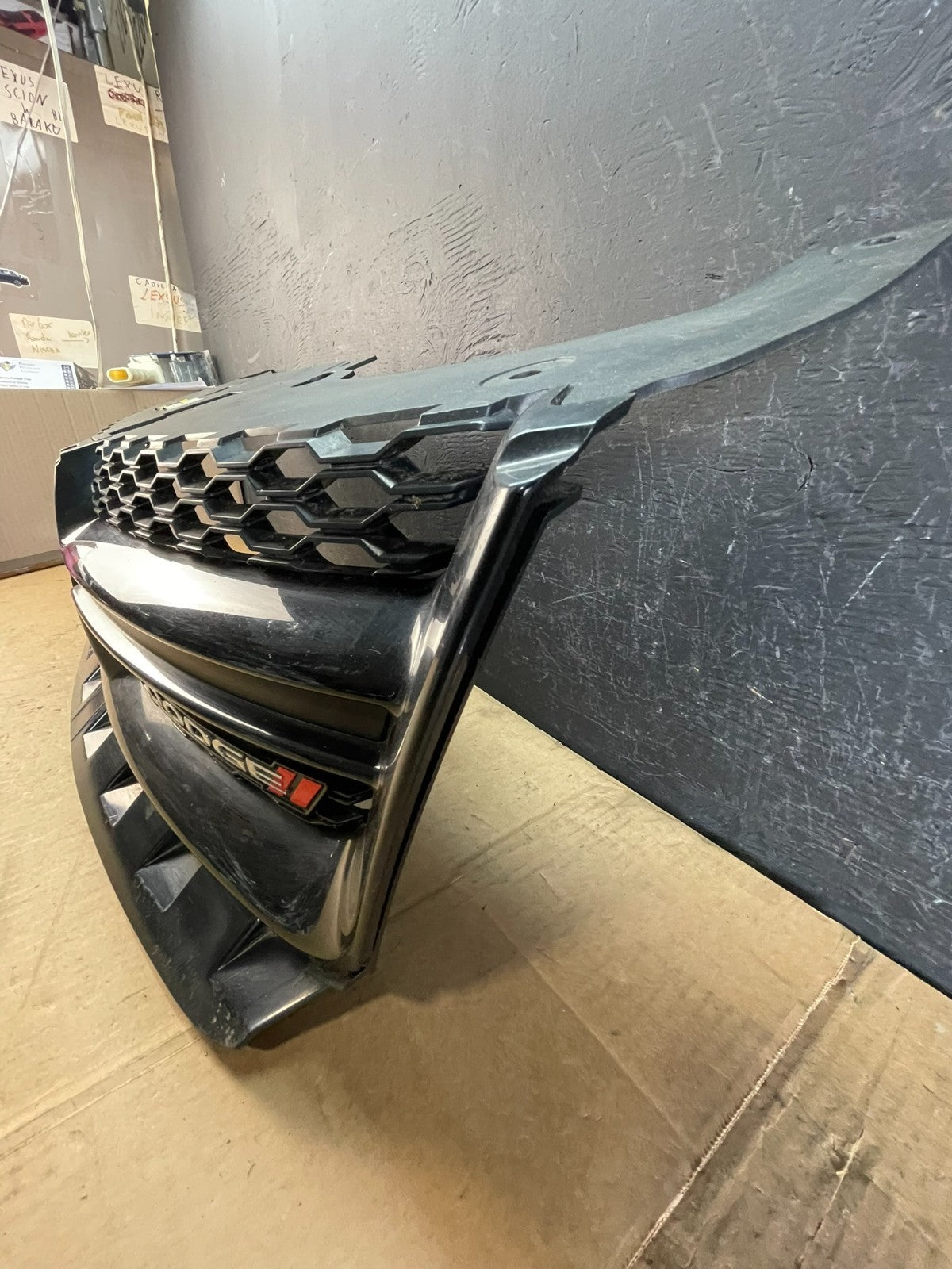 2011 to 2014 Dodge Avenger Front Upper Black Grill Grille AA6180 DG2