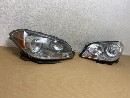 2008 to 2012 Chevrolet Malibu Left+Right Side Set Headlights AG8837 DW1