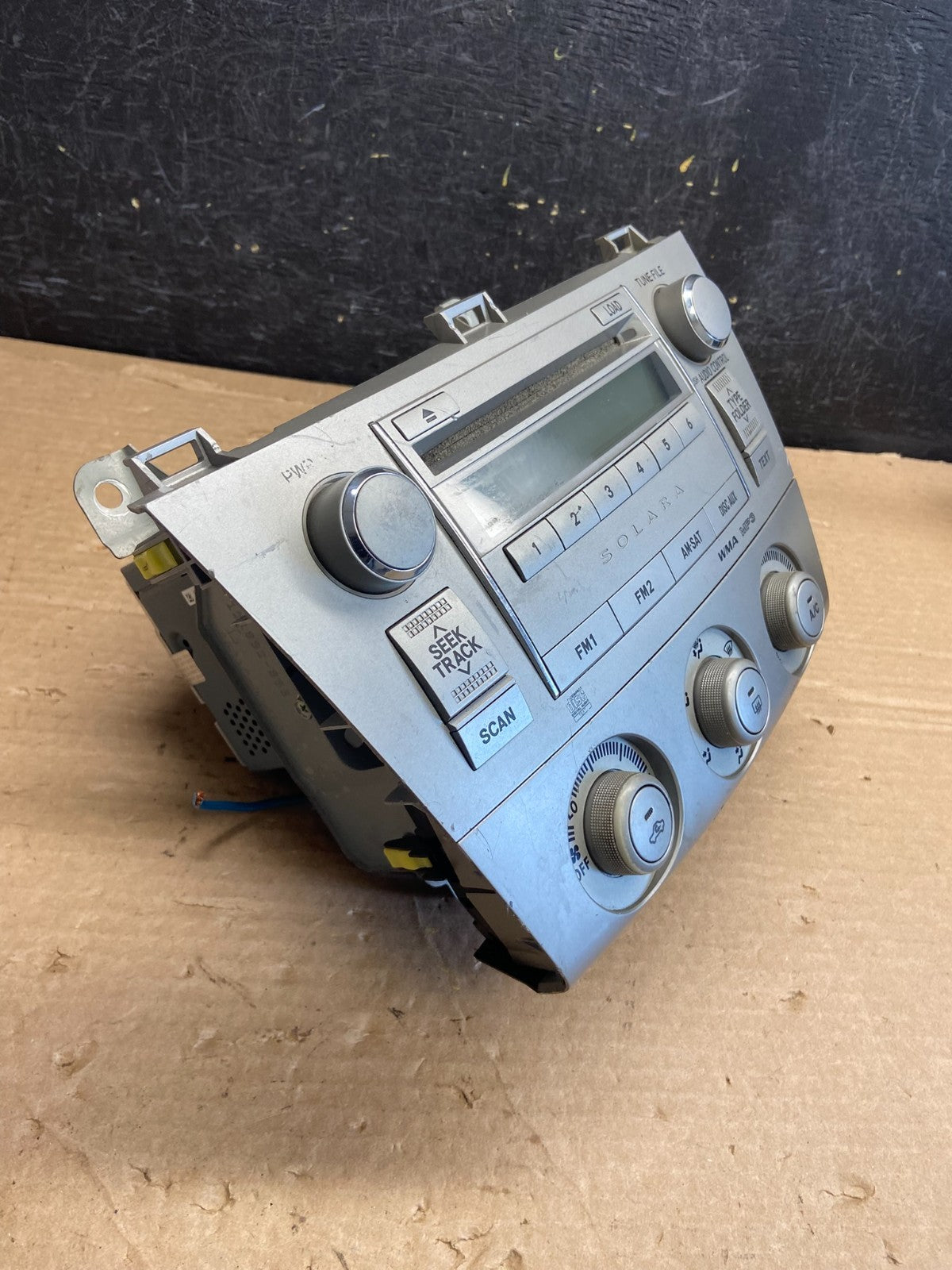 2007 2008 Toyota Solara Am Fm Cd Player Radio Climate Control AF2625 DG3