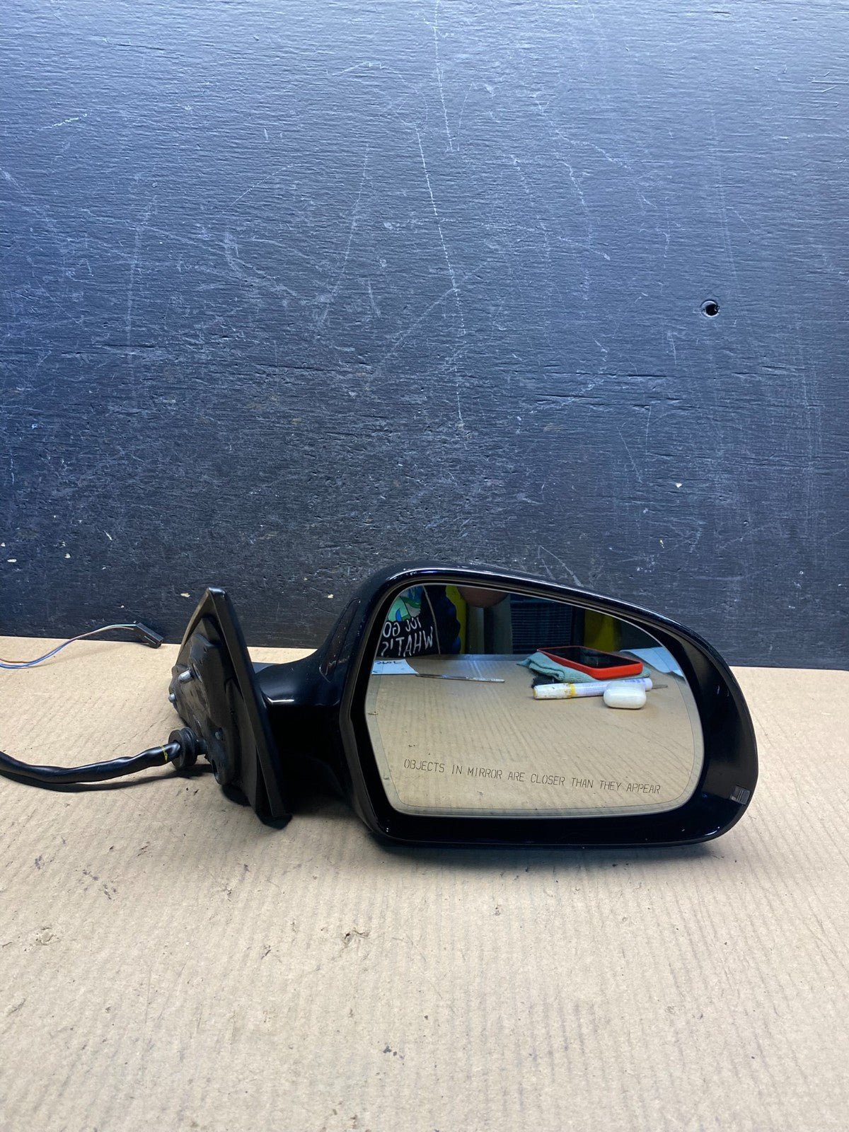 2009 to 2012 Audi A4 Right Passenger RH View Power Door Mirror AH4538 DG9