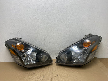 2004 to 2009 Nissan Quest Left+Right Side Black Headlights AE7101 DW0