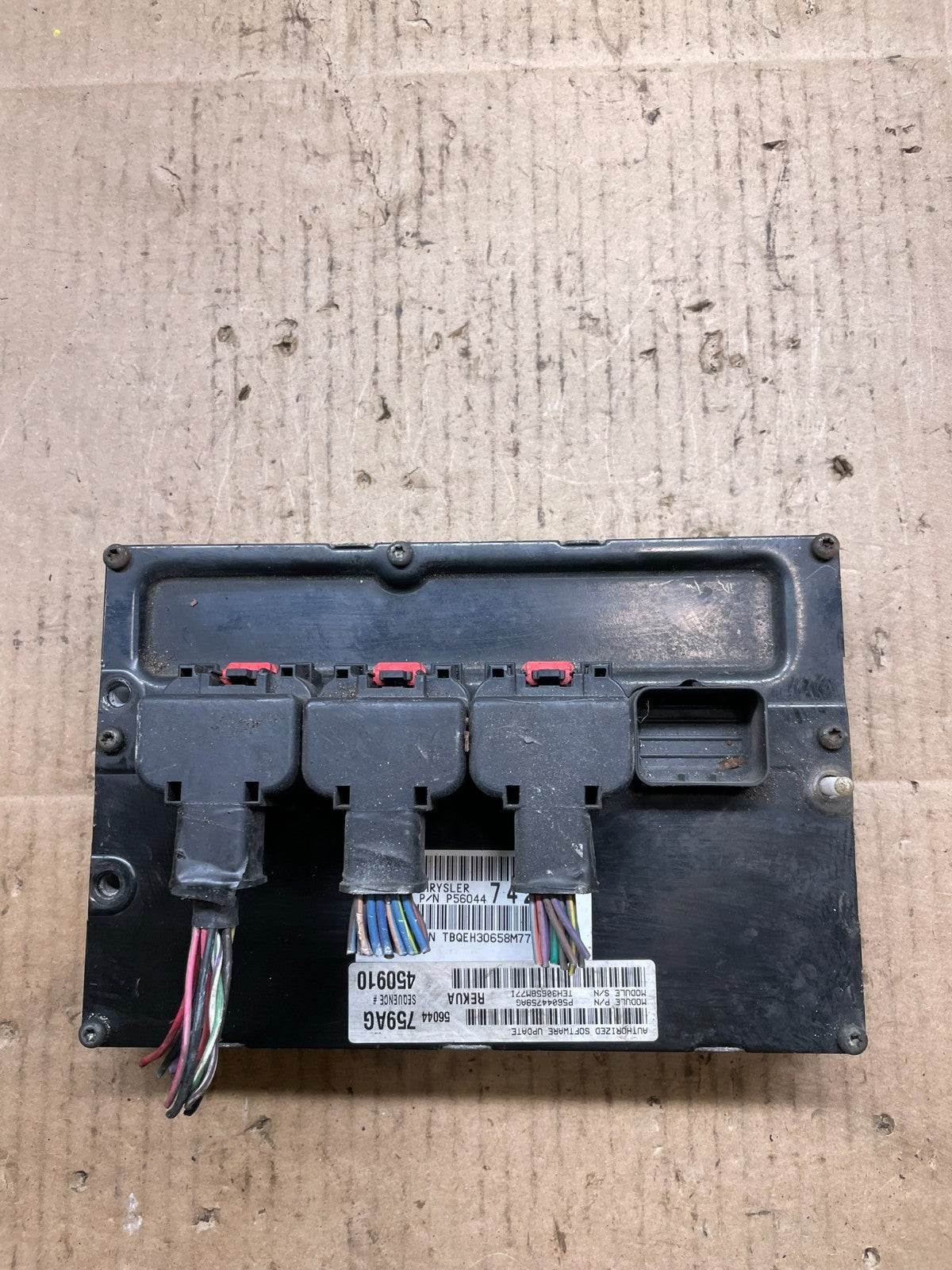 2005 to 2006 Jeep Grand Cherokee 3.7L Ecm Ecu Computer r1988 DG0