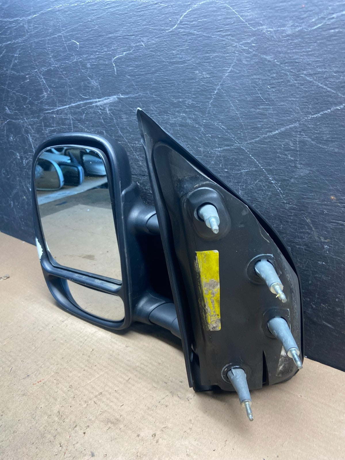 2009-2016  Ford E150 E250 Van Left Driver Side Door View Two Arm Mirror Q1502 DG7