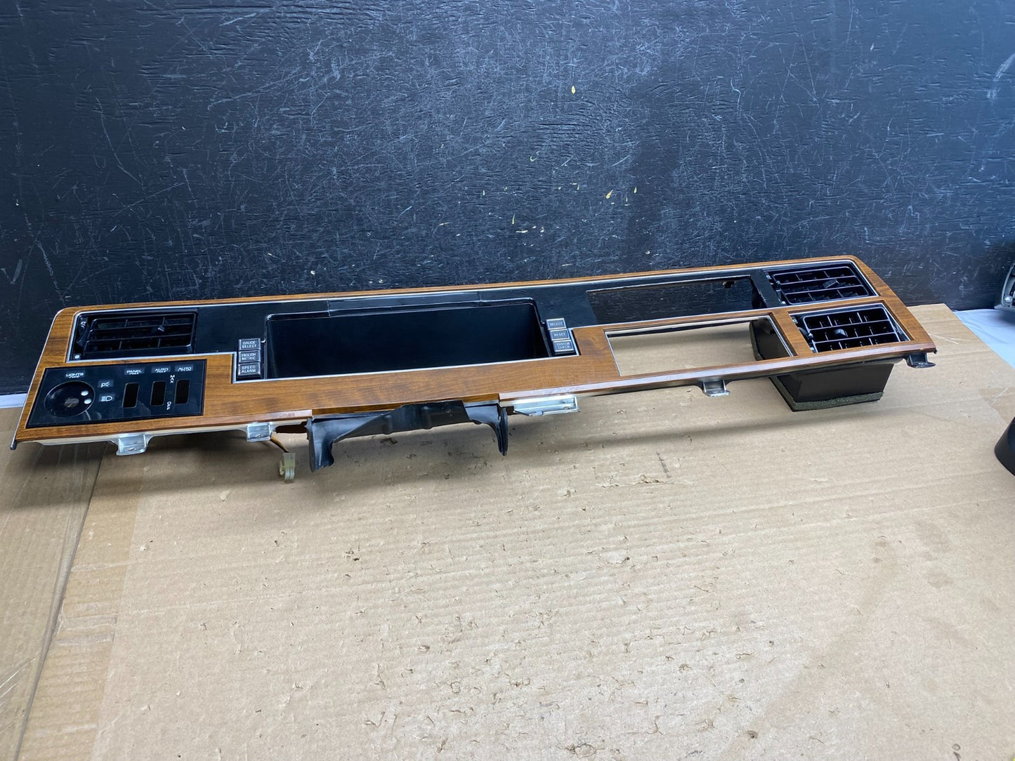1990-1994 Lincoln Continental Speedometer Dash Bezel Air Vent ag8350 DG1