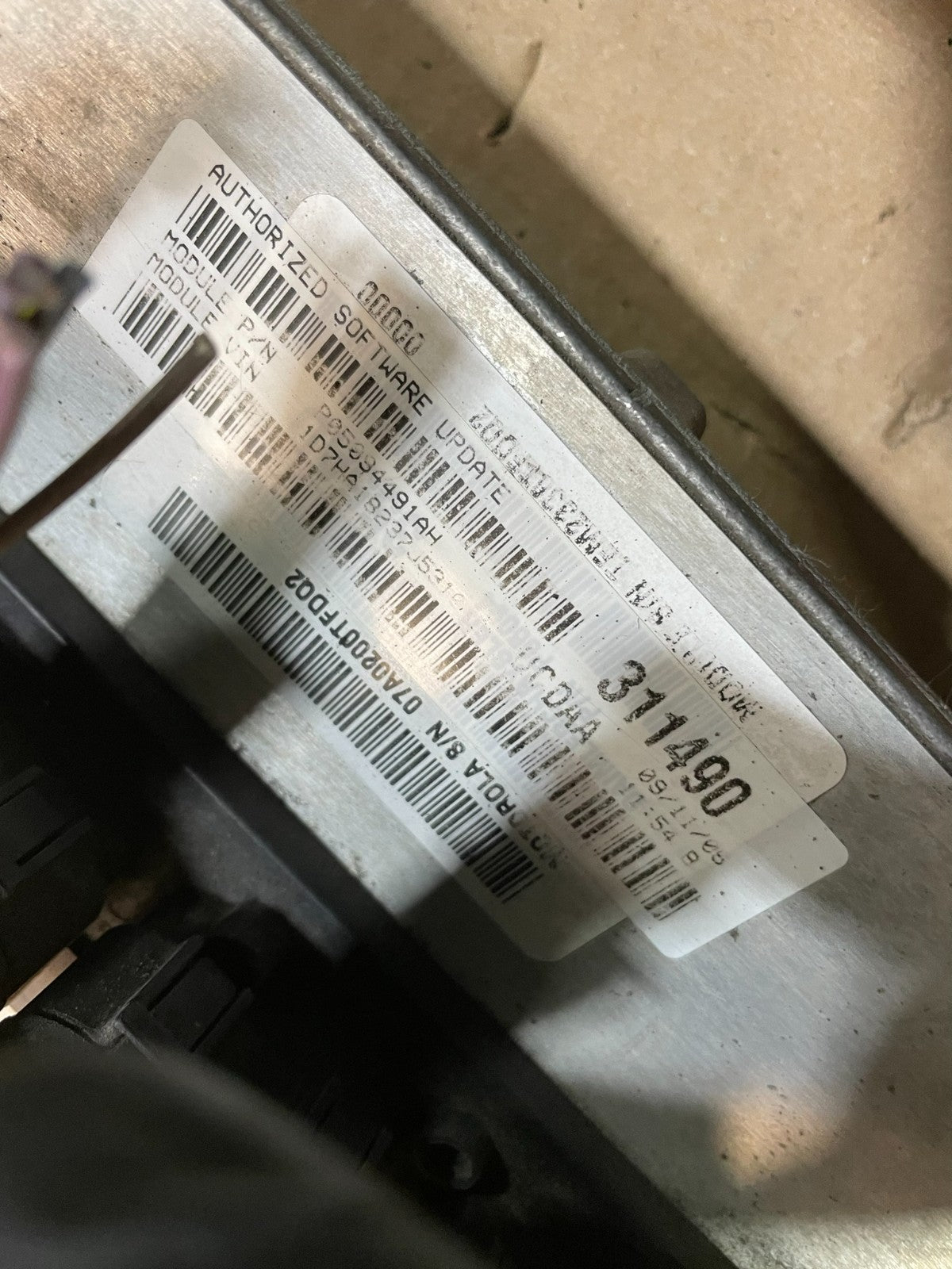 2007 Dodge Ram Engine Computer 5.7L ECM ECU Engine Computer Module OEM v1766 DG3