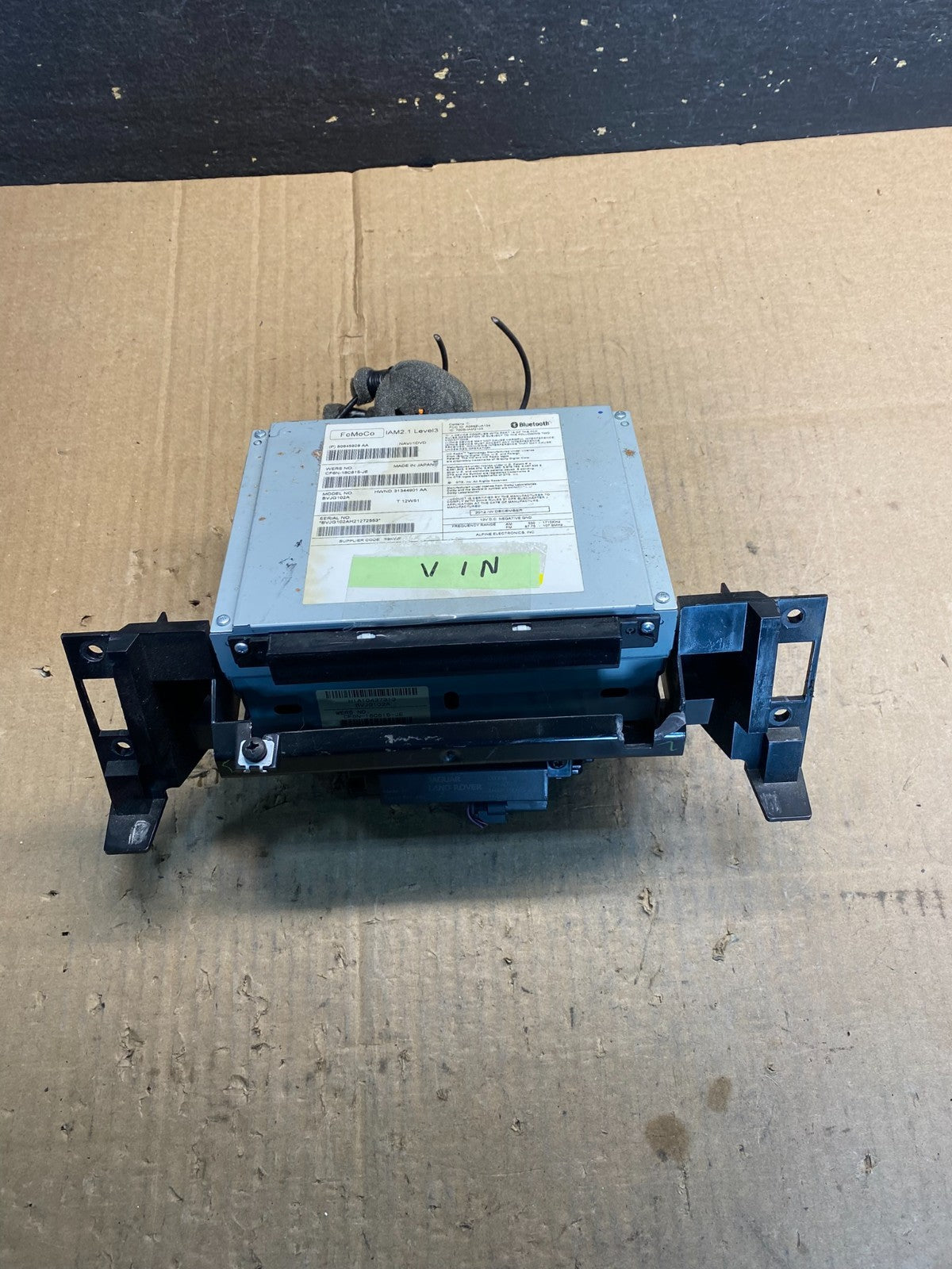 2012 to 2013 Land Rover Range Rover LR4 Radio Gps Cd Mechanism ab0306 DG3