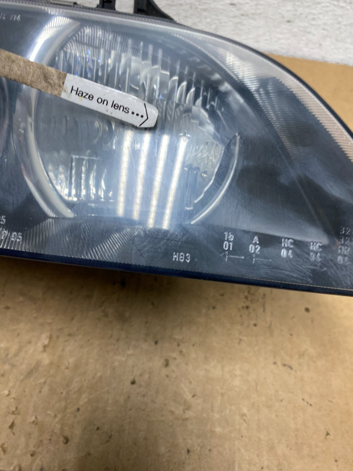 Halogen 1999 to 2002 Bmw Z3 Right Passenger Clear Lens Headlight ad5237 DG3