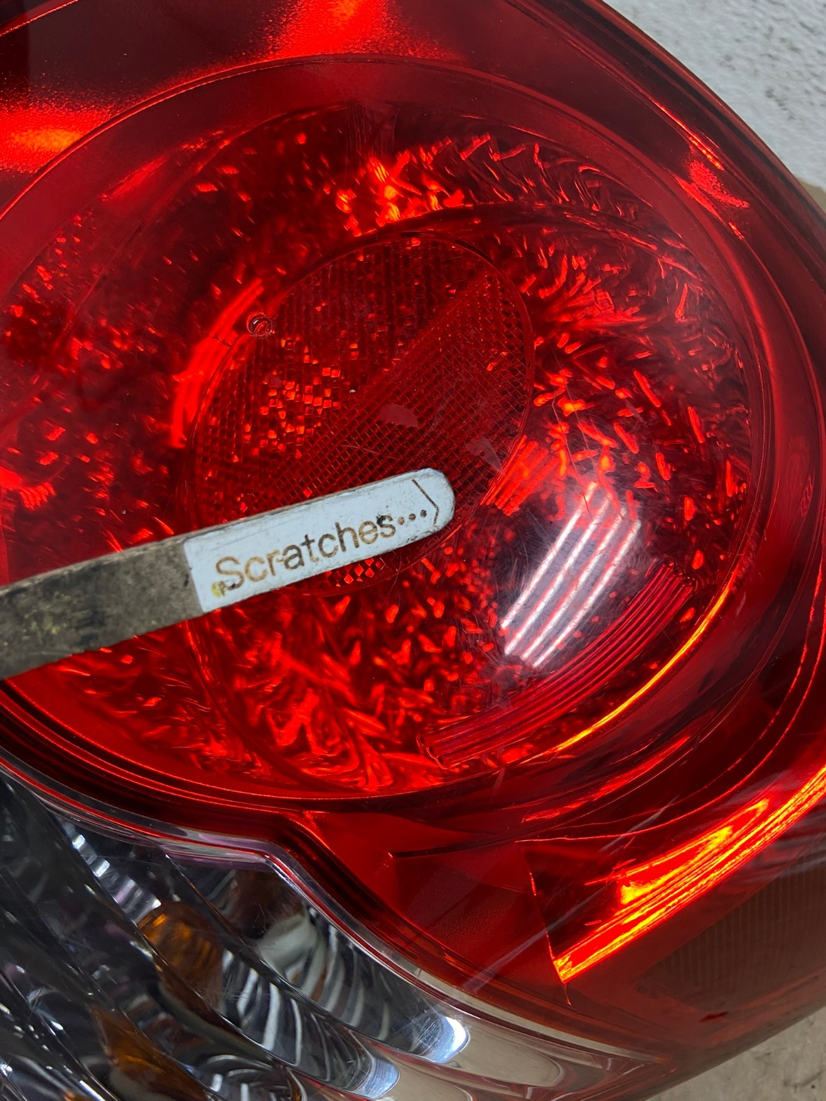2011 2012 2013 2014 Chevrolet Cruze Right Passinger RH Side Tail Light AI1288 LK3