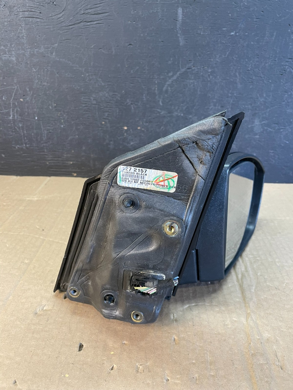 2013 - 2017 Ford Escape Right Passenger Power Door Turn Signal Mirror AC9795 DW5