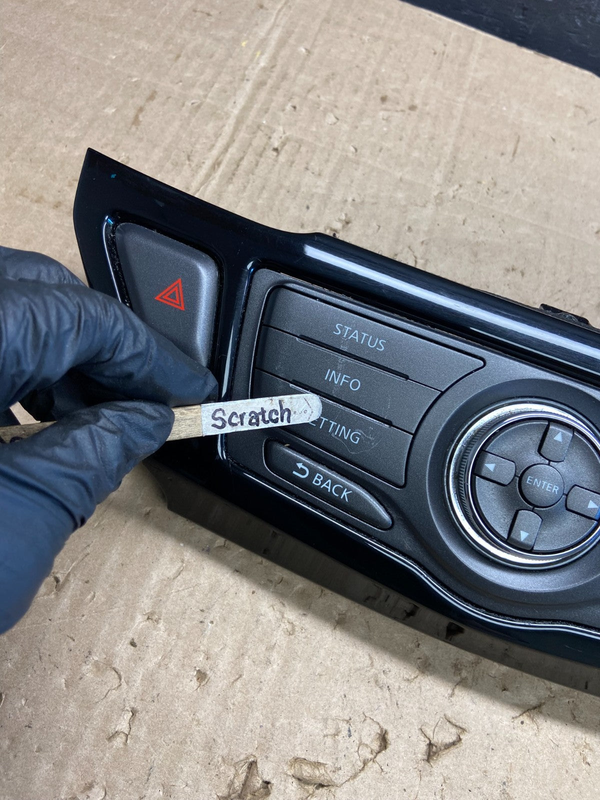 2013 to 2015 Nissan Pathfinder Information Display Control AE1946 DG1