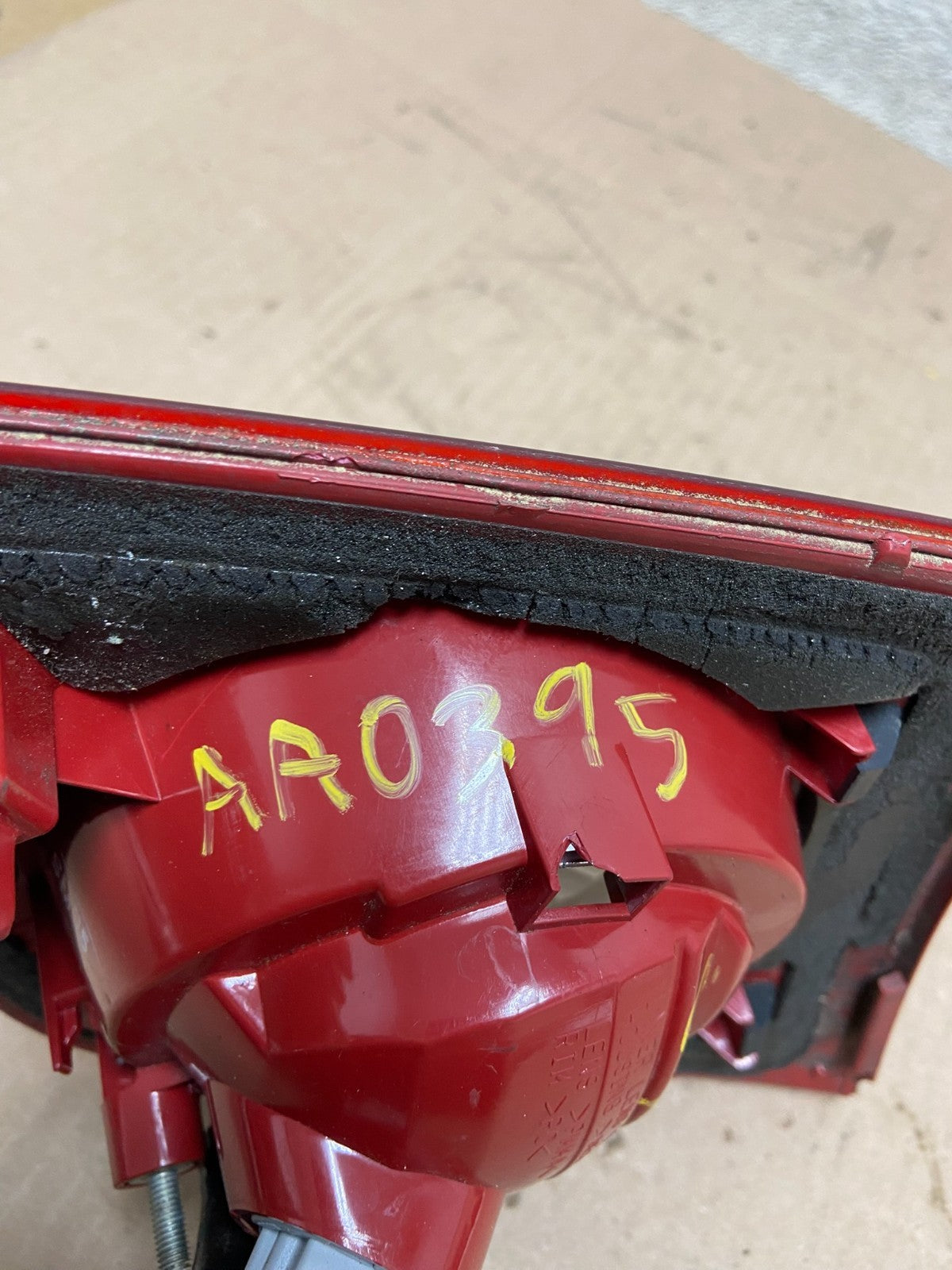 2004 2005 2006 Mazda 3 Sedan Right Passenger Side Tail Light inner OEM AA0395 DW6