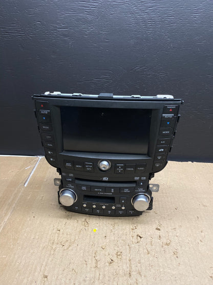 2007 2008 Acura TL Screen Display  Radio Climate Control OEM  AB5648 DG0