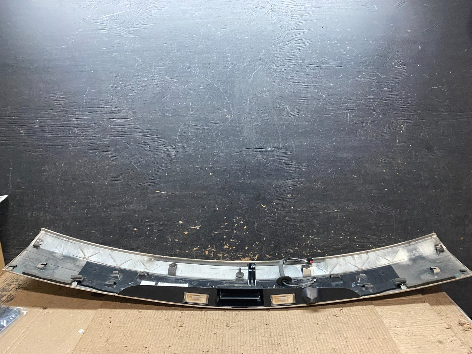 2011 to 2018 Dodge Grand Caravan Tail Gate Trim Molding With Camera OEM X0131 DG7