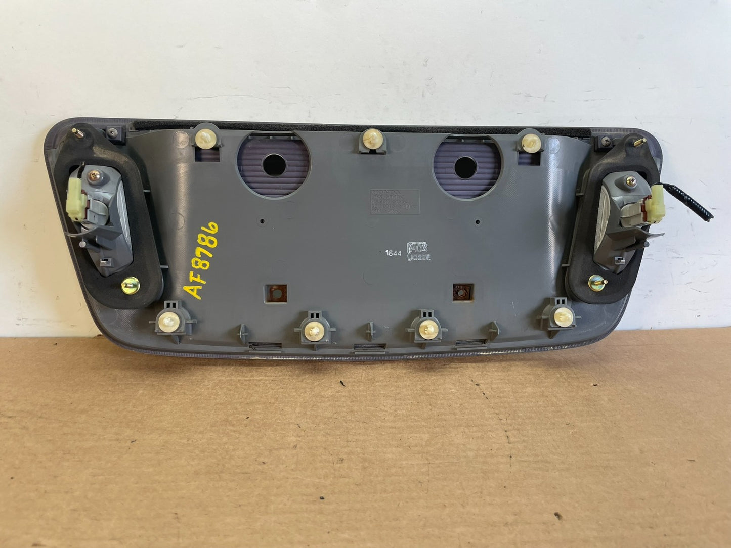 2004 to 2008 Acura TL Rear Trunk License Plate Molding Panel AF8786 DG3