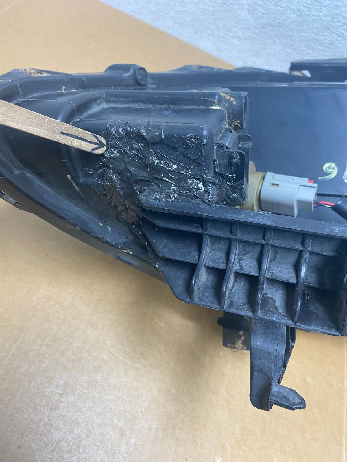 2012 2013 2014 Nissan Versa Sedan Headlight Left Driver LH AD8896 DW7