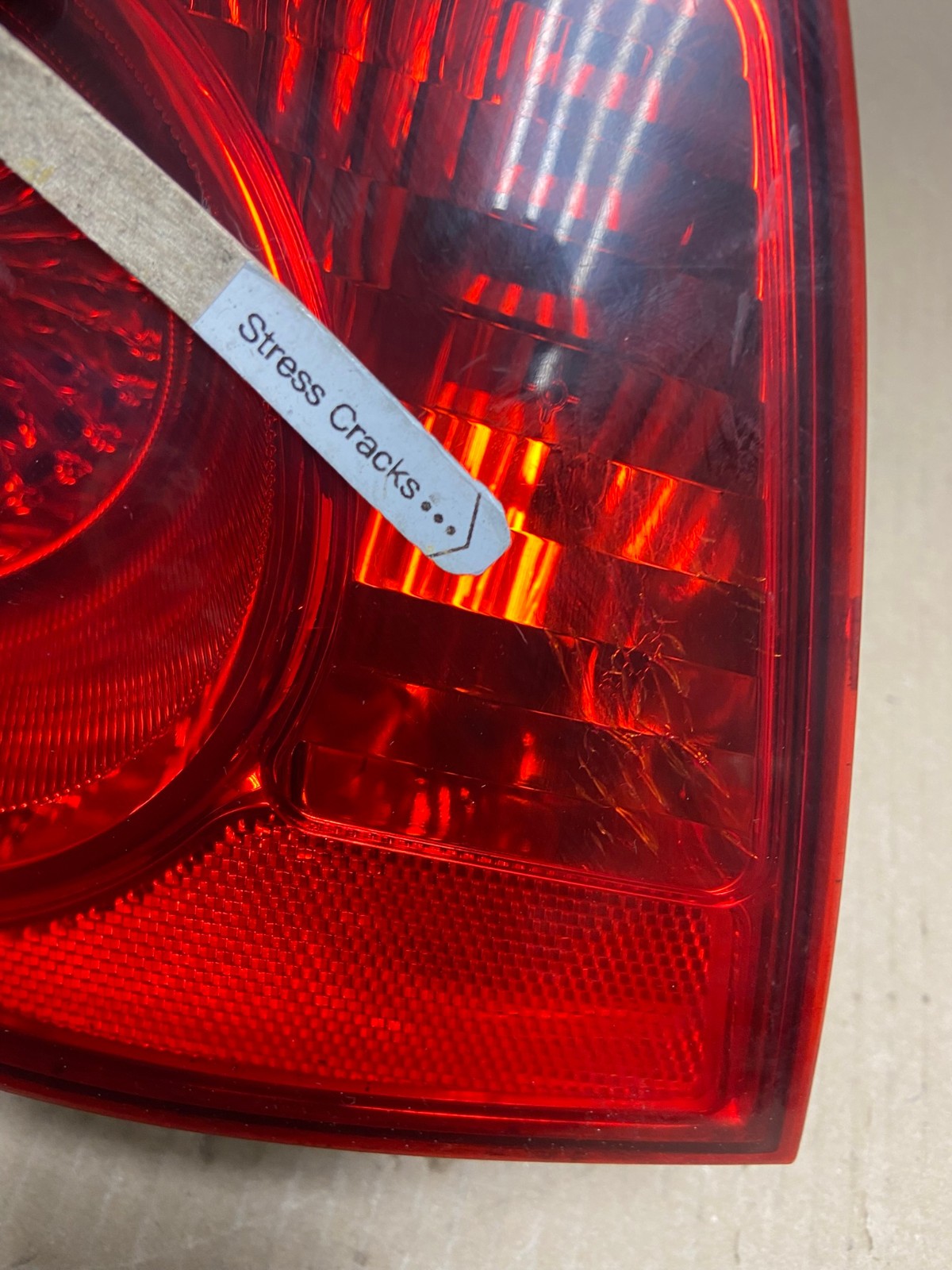 2007 to 2010 Hyundai Elantra Sedan Left Driver Side Tail Light AF5801 LK3