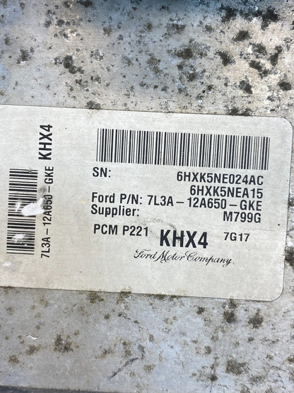 2007 2008 Ford F-150 F150 5.4L Engine Control Unit ECU Computer Module AE0096 DG2