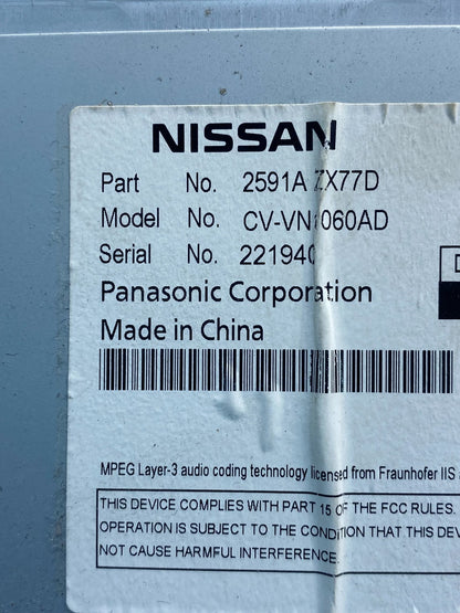 2011 - 2013 Nissan Murano Maxima M35 M37 BOSE Radio CD Navigation AE7405 DG6