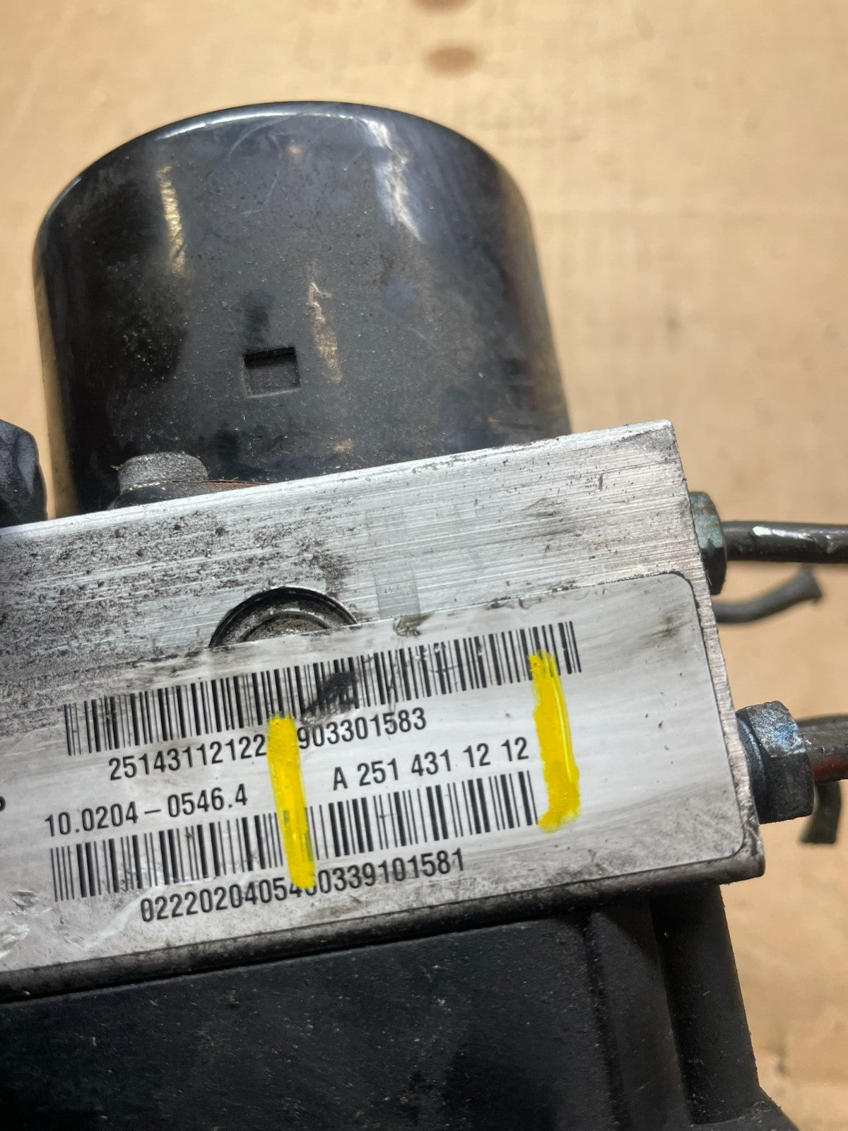 2006 - 2009 Mercedes ML550 GL450 R350 ABS Anti Lock Brake Pump Module R4324 DG7