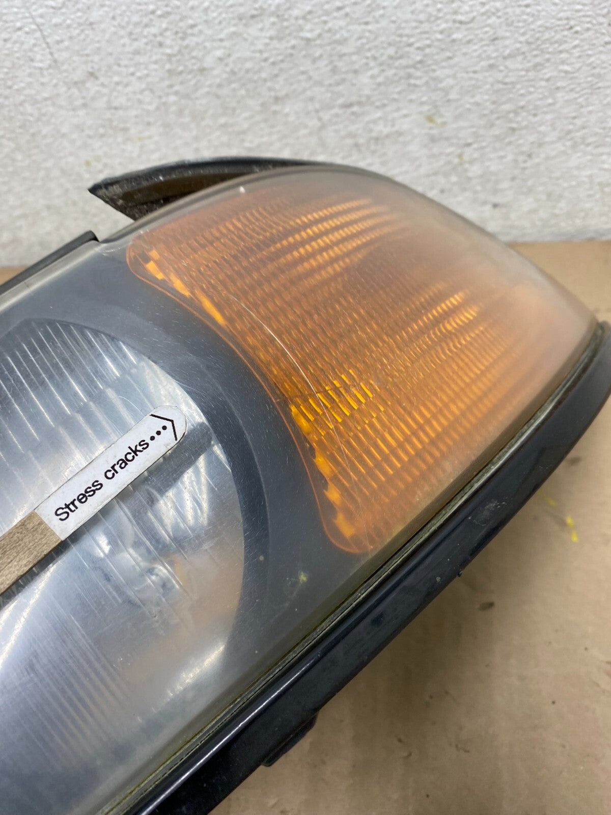 1997 - 2000 BMW E39 5 Series Headlight Left Driver Halogen J8788 Oem5