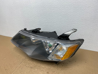 Halogen 2007-2009 Mitsubishi Outlander Left Driver LH Headlight DEPO AB6989 DW1
