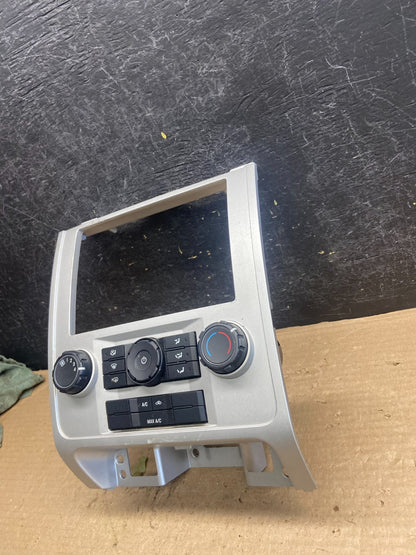 2009 to 2012 Ford Escape Mariner Heater Climate Radio Control Bezel Oe ah5373 DG4