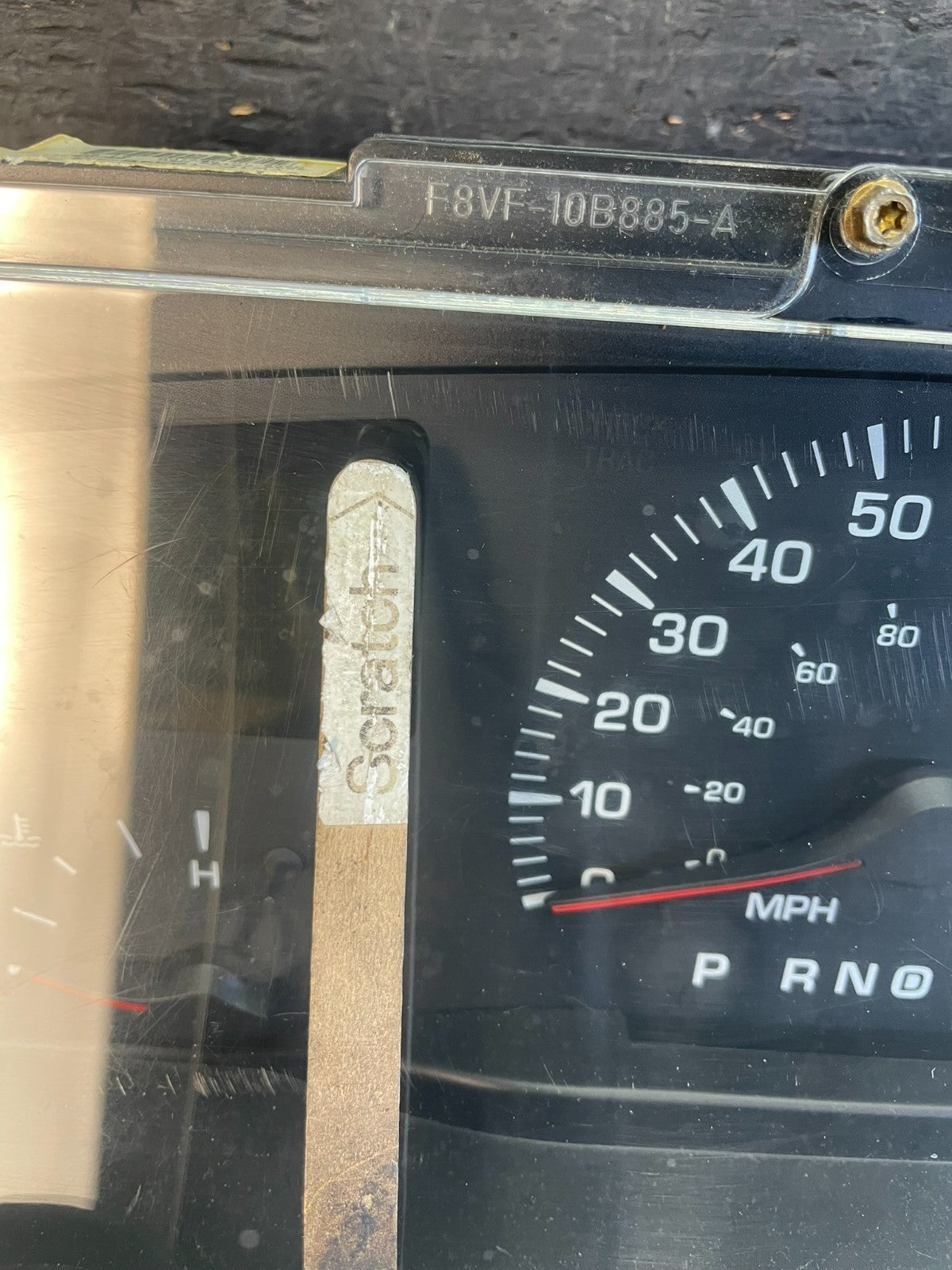 1998 to 2002 Lincoln Town Car Speedometer Gauge Cluster af3563 DG2