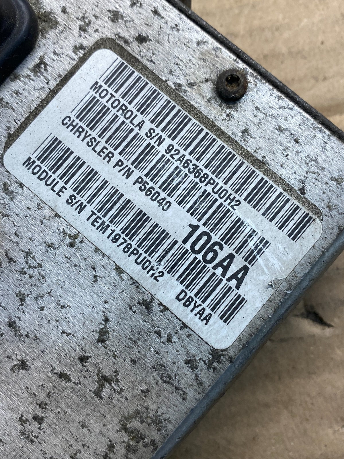 1999 Dodge Durango 5.2L Engine Computer Module ECU PCM ECM AH9905 DW2