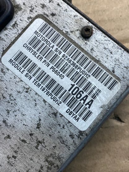 1999 Dodge Durango 5.2L Engine Computer Module ECU PCM ECM AH9905 DW2