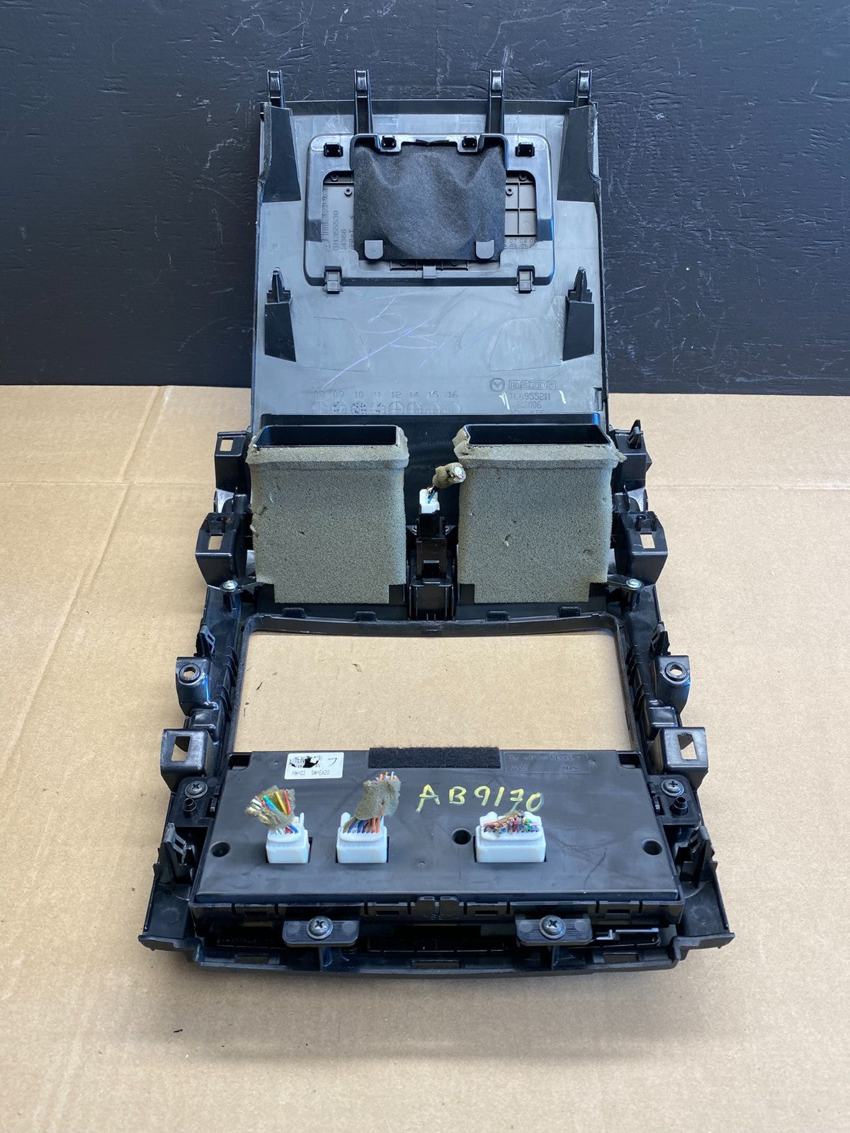 2010 - 2015 Mazda CX-9 Radio Dash Trim Bezel W/Vent AC Climate Control AB9170 DG3