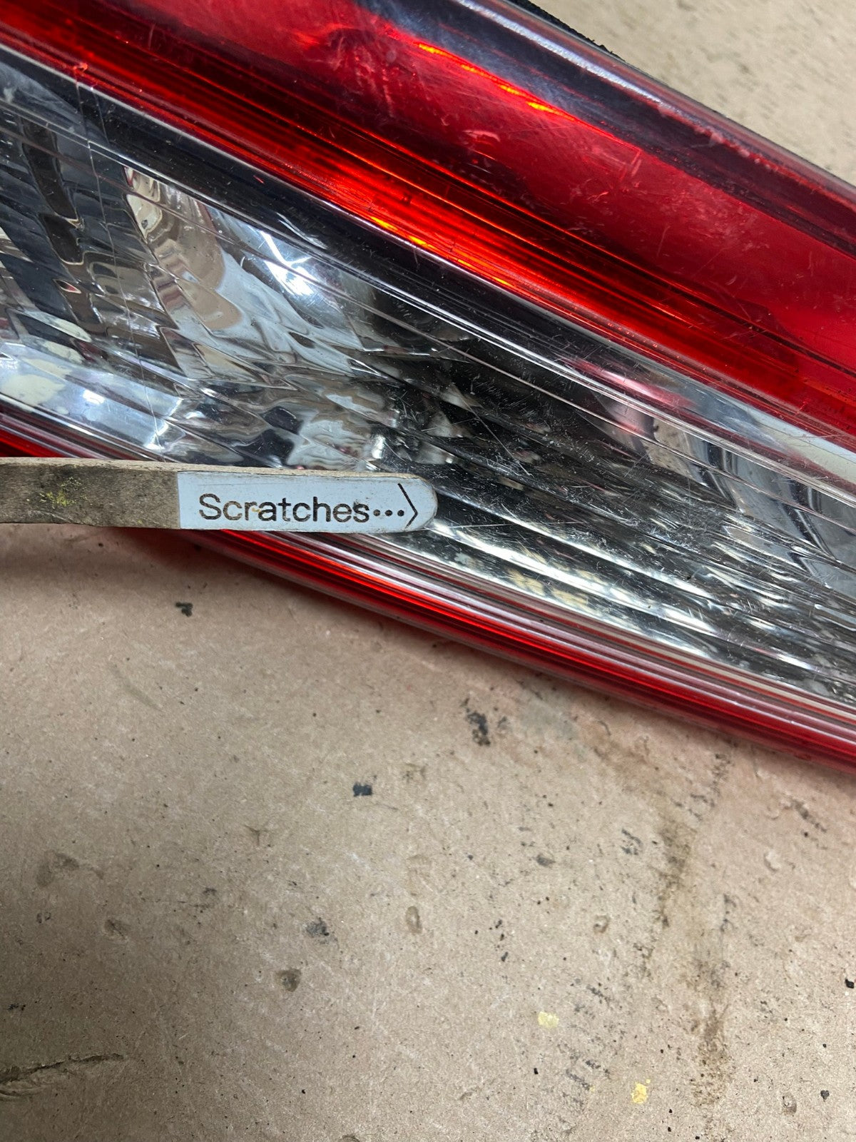 2012 2013 2014 Toyota Camry Left Driver LH Side Tail Light inner AF4929 LK3