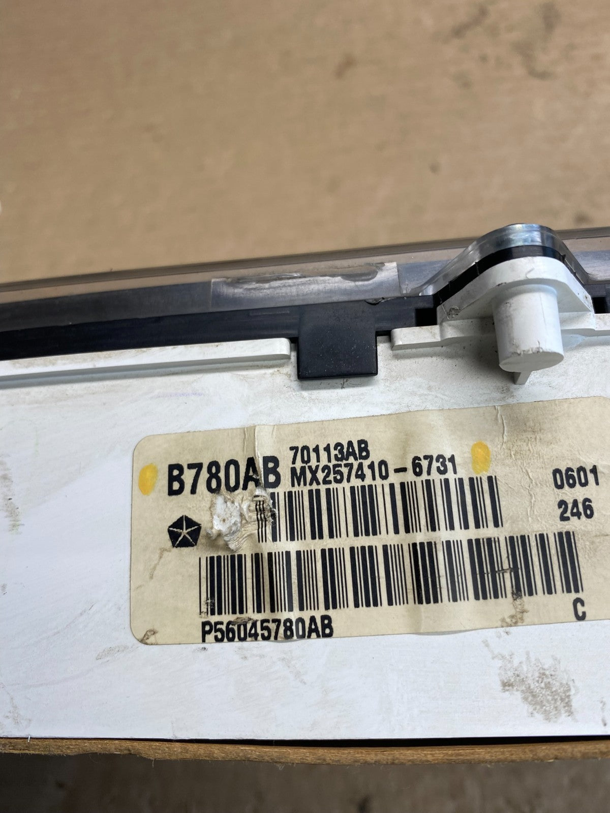 2000-2001 Dodge Ram 1500 Instrument Speedometer Gauge Cluster AH3850 DG6