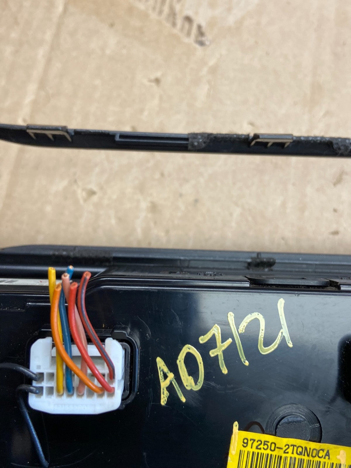2014 2015 Kia Optima Ac A/C Heater Climate Control ad7121 DG6
