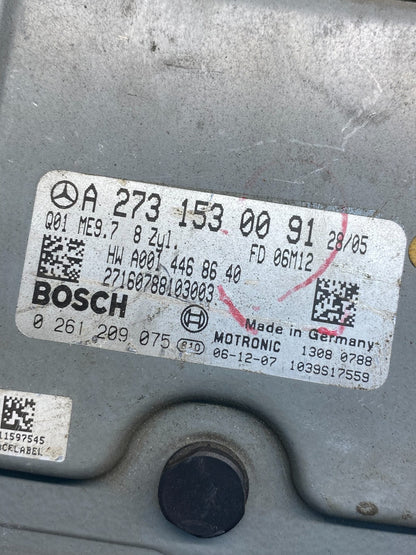 2007 to 2012 Mercedes GL450 ECM ECU Engine Control Module AH5030 DG2