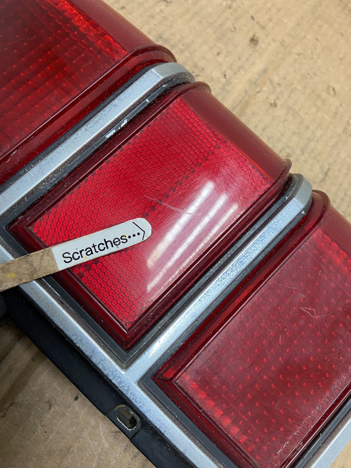 1984 to 1991 Pontiac 6000 Wagon Right Passenger RH Side Tail Light AA64343