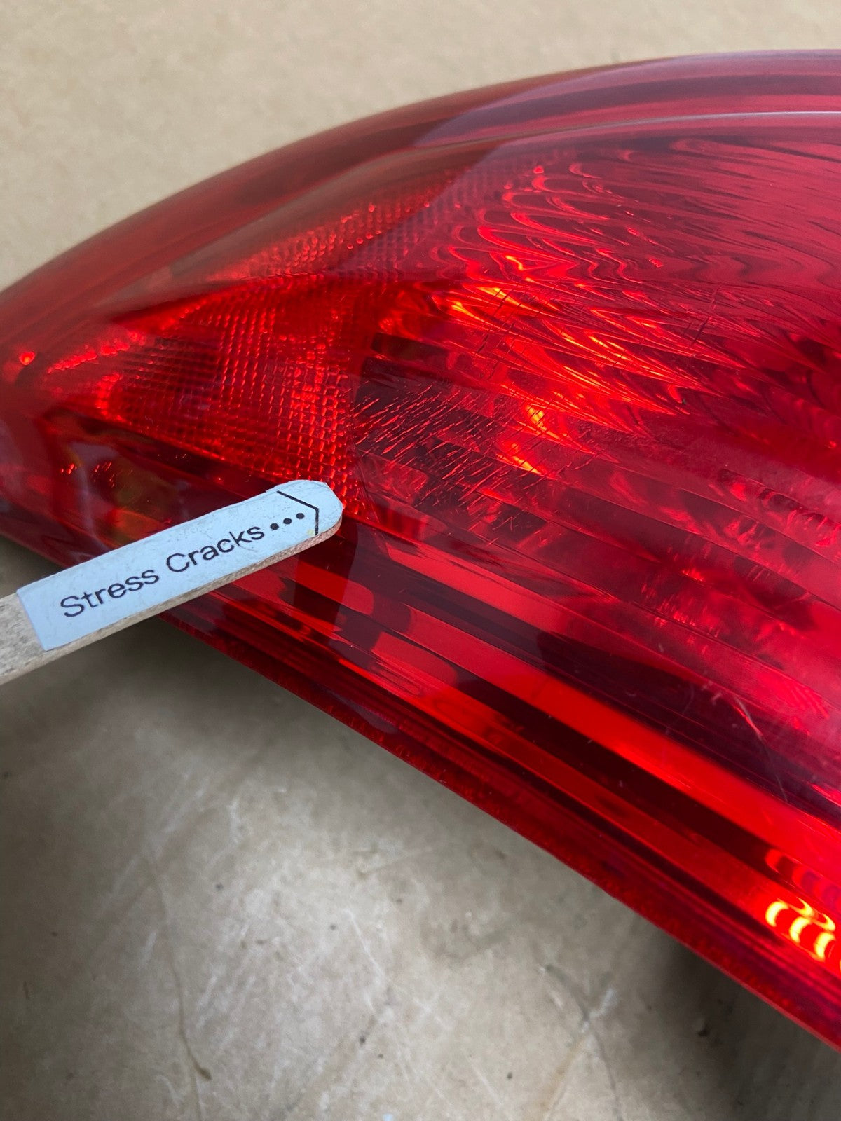 2007 2008 2009 Hyundai Santa Fe Right Passenger Rh Tail Light AD6162 LK4