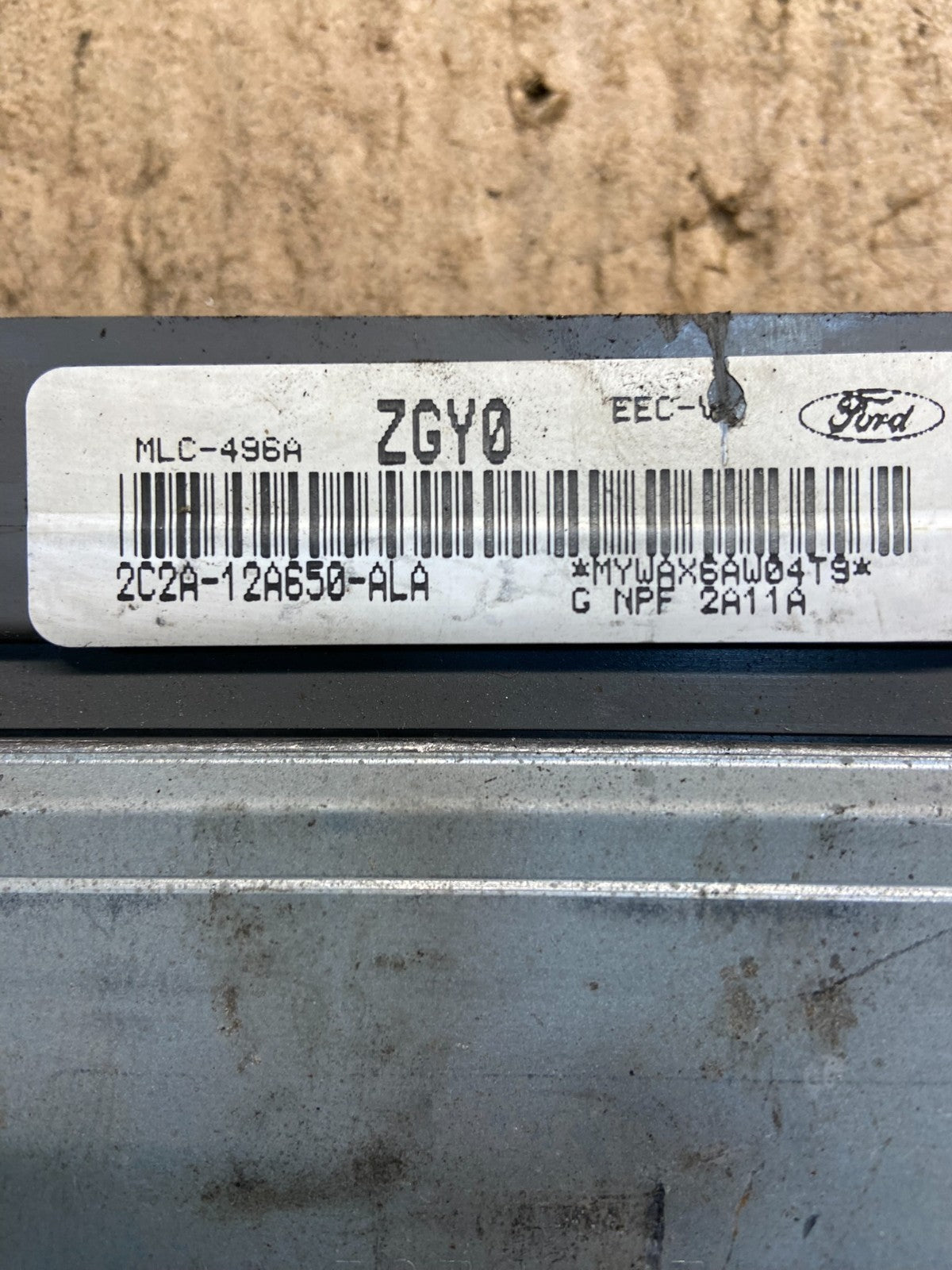 2002 Ford Van E150 E250 5.4L Engine Control Module 2C2A-12A650-ALA Z0656 DG3