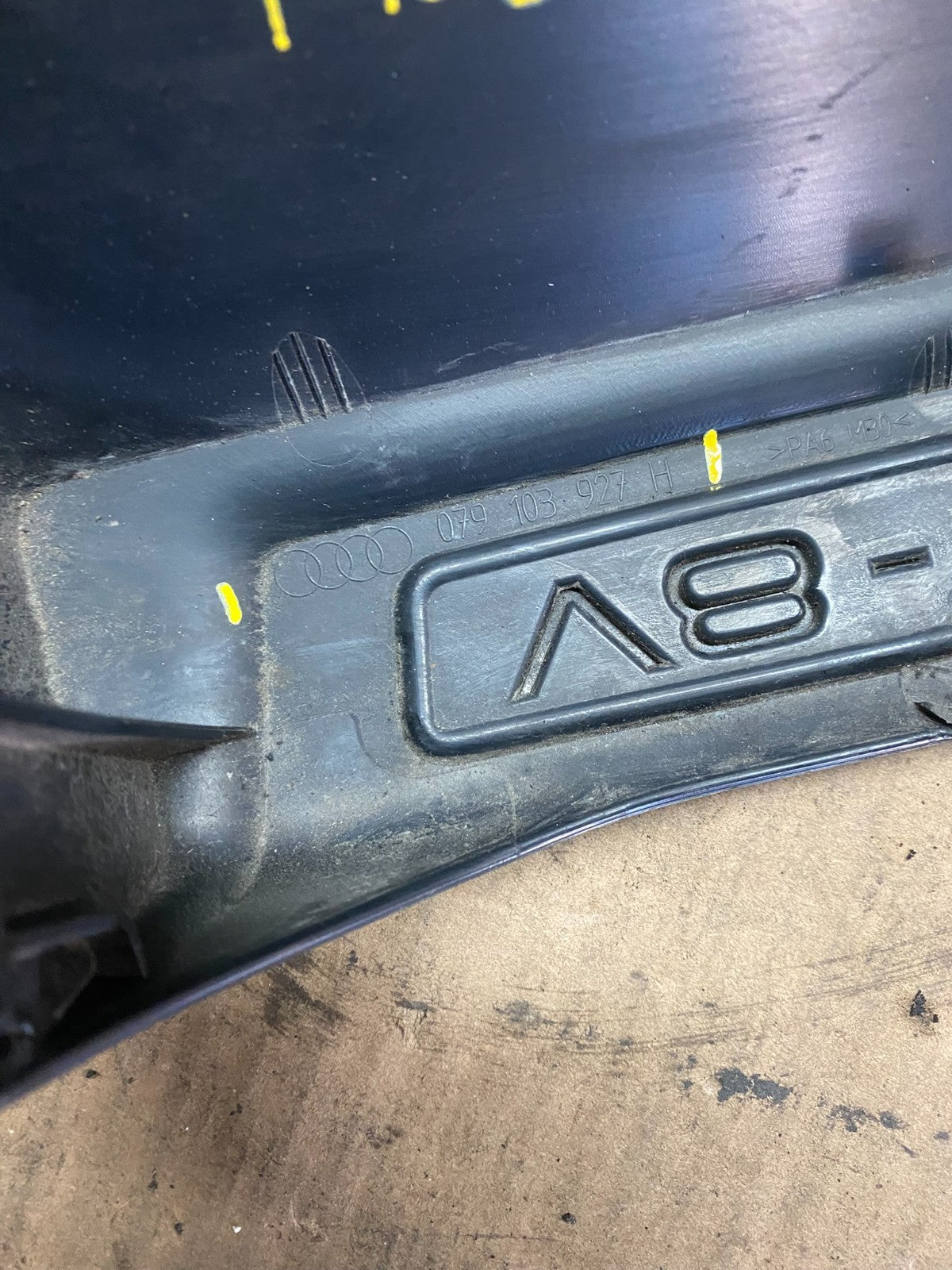 2007 2008 2009 Audi A8 4.2L FSI Engine Motor Cover T4081 DG8