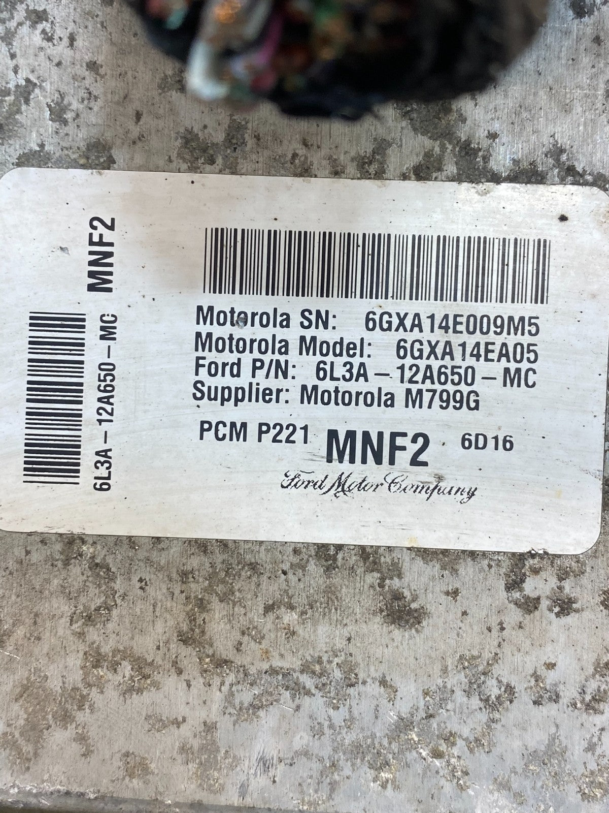 2006 Ford F-150 F150 4.6L Engine Control Unit ECU Computer Module ah7462 DG2
