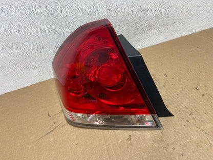 2006 to 2012 Chevrolet Impala Left Driver Lh Side Tail Light AG1074 LK1