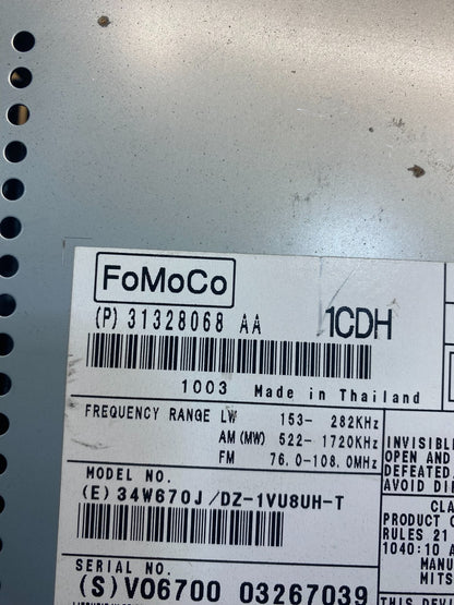 2010 to 2011 Volvo XC60 Climate Control Radio Bezel Panel Trim AD1579 DW6