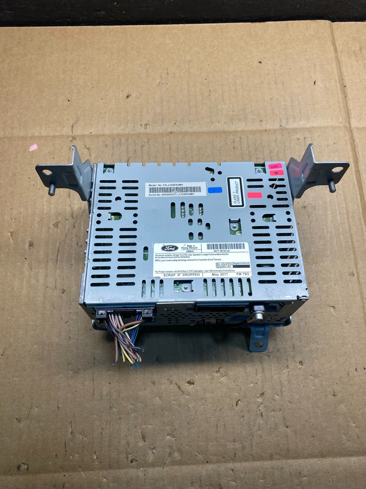 2016 2017 Ford Taurus Radio Stereo CD Player Receiver AM FM Audio ai9950 DG4