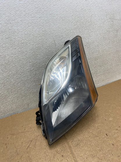 2010-2012 Nissan Sentra Halogen Left Driver LH Black Headlight V3053 DW2