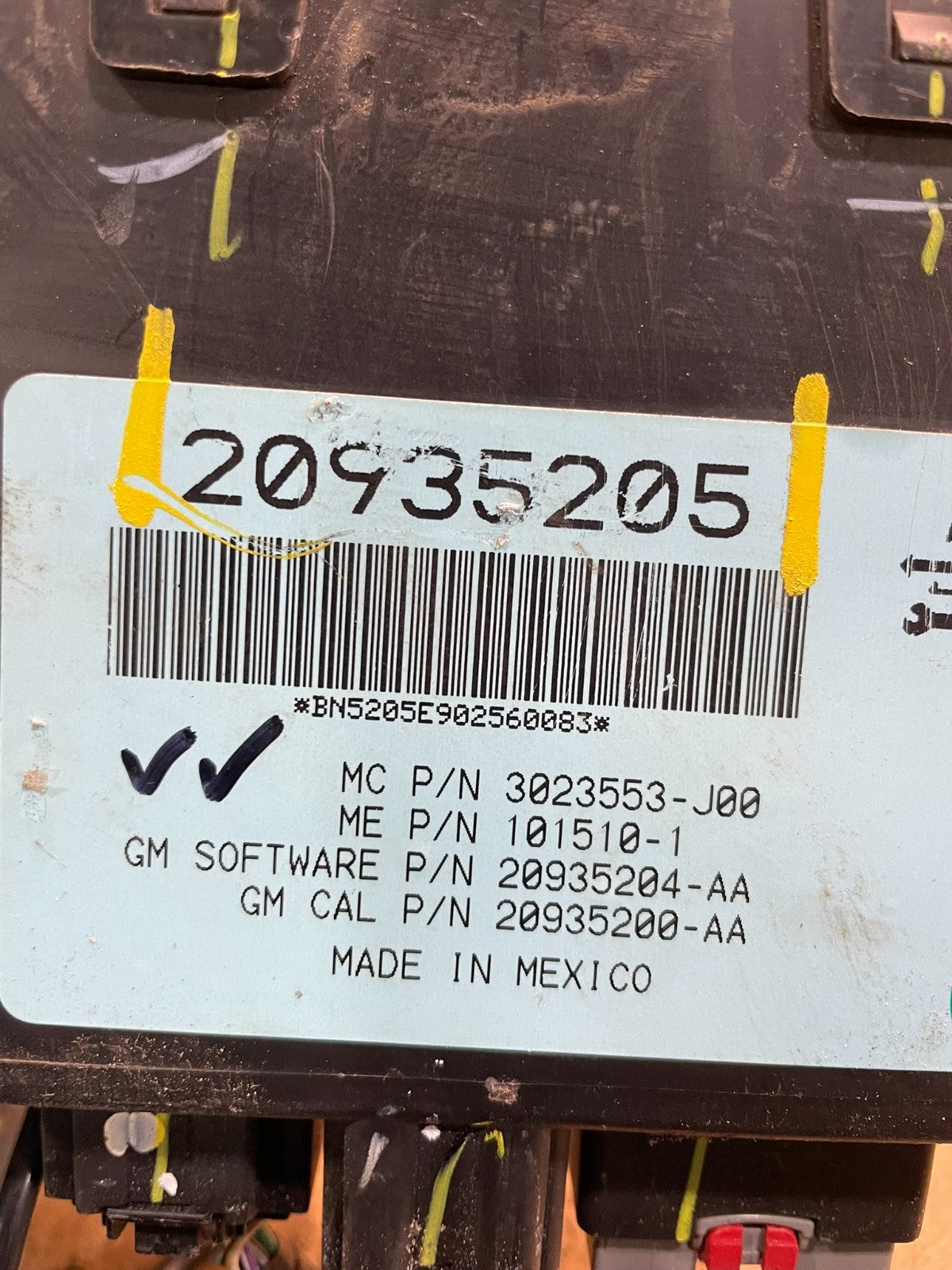 2009-2012 GMC Acadia Power Motor Liftgate Tailgate Control Module Y7380 DG5