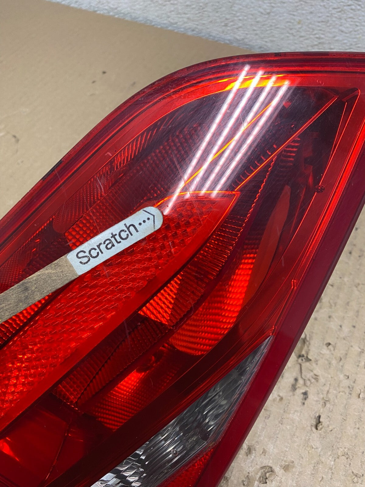 2009 2010 2011 2012 Audi A4 Sedan Left Driver Side Inner Tail Light M9892 DW4