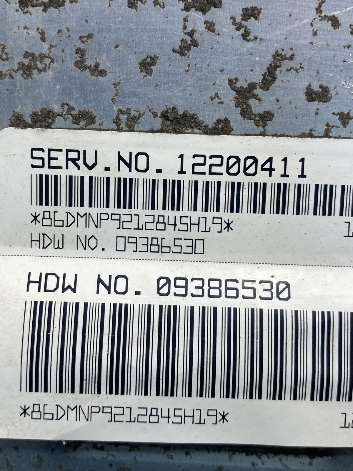 2001-2002 Silverado Tahoe Engine Computer Module 12200411 ECM ECU AF6821 DW2