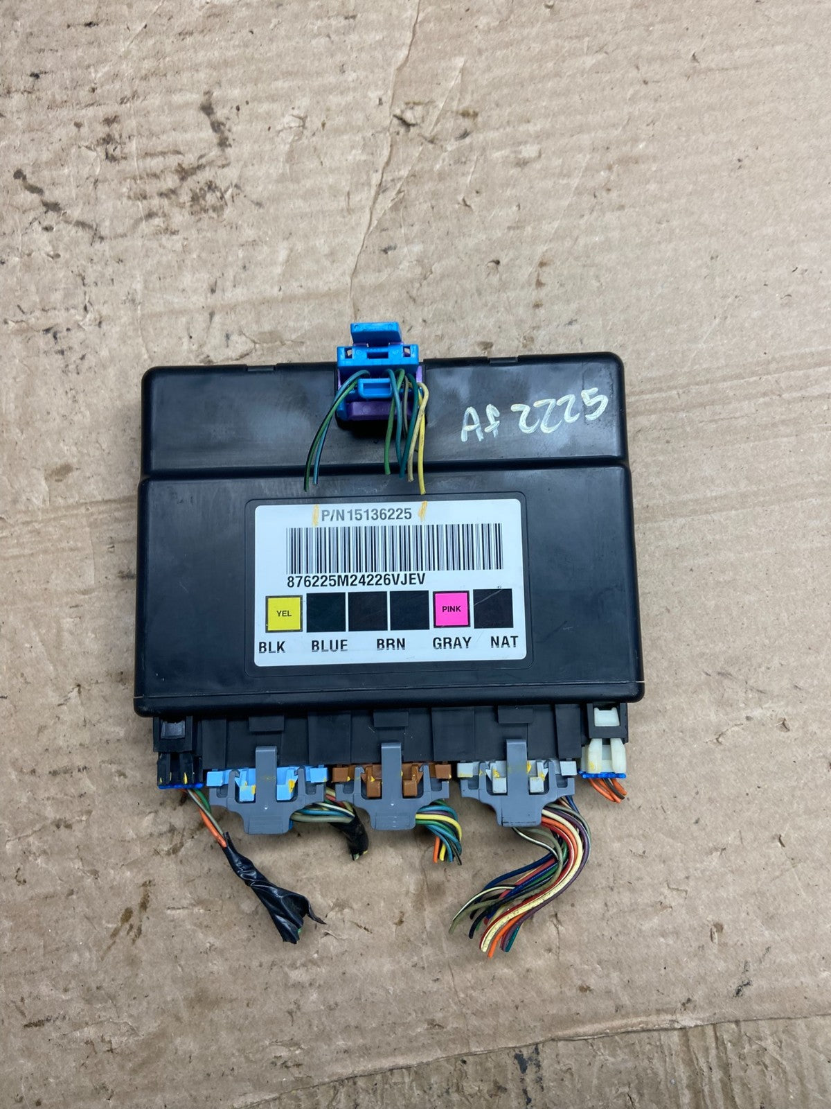 2003-2006 Silverado Suburban Tahoe Body Control BCM Module AF2225 DW3