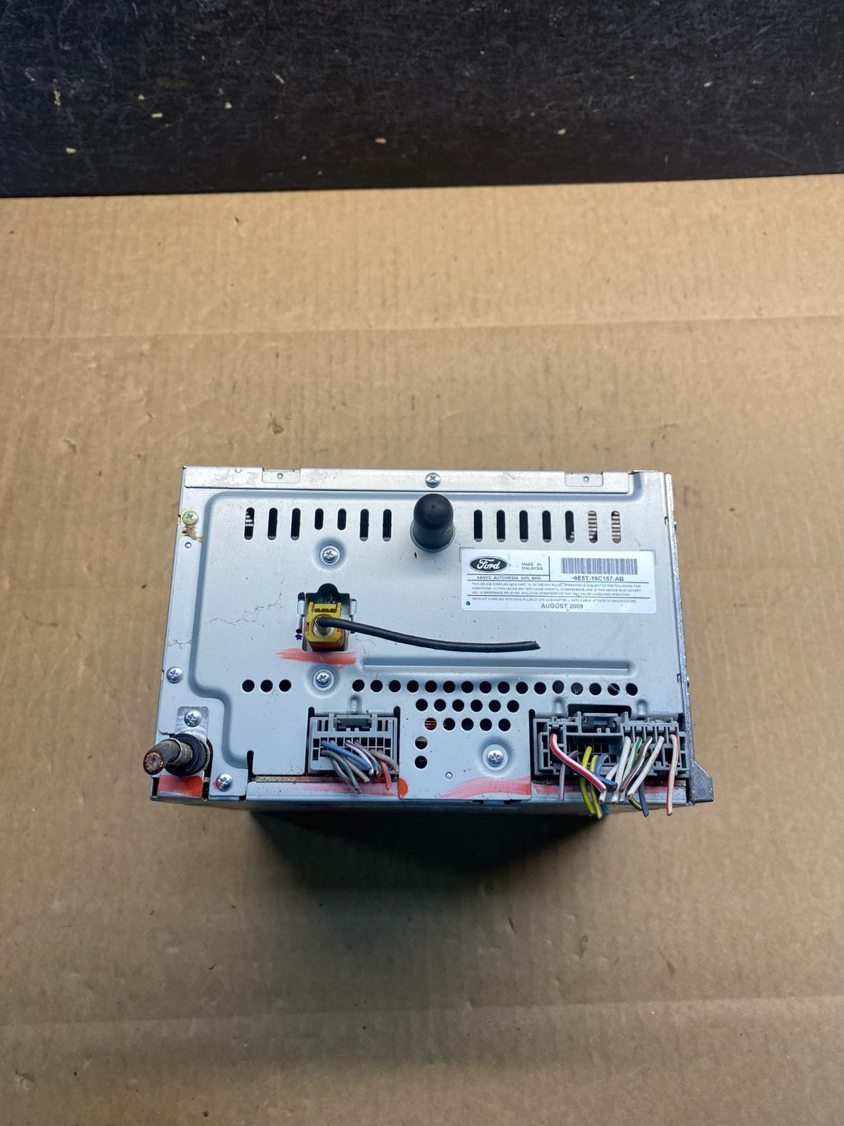 2010 2011 2012 Ford Fusion Radio Cd Receiver Mechanism 9E5T-19C157-AB ag7268 DG5