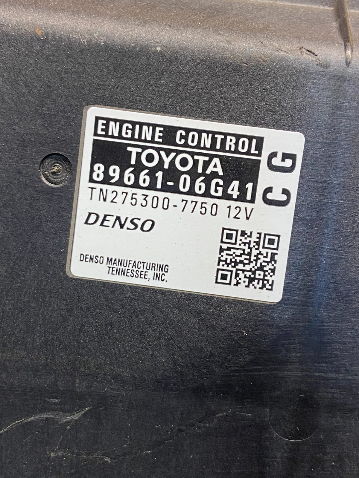 2008 2009 Toyota Camry Electronic Engine Control Module ECU ECM AF9266 DG2